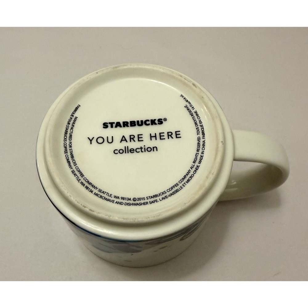 Starbucks Coffee Cup Quebec You Are Here Series Collection 14oz Tea Mug 2015 - Picture 10 of 16